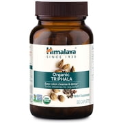 Himalaya USDA Organic Triphala Capsules for Colon Cleanse, 688 mg, 90 Caplets