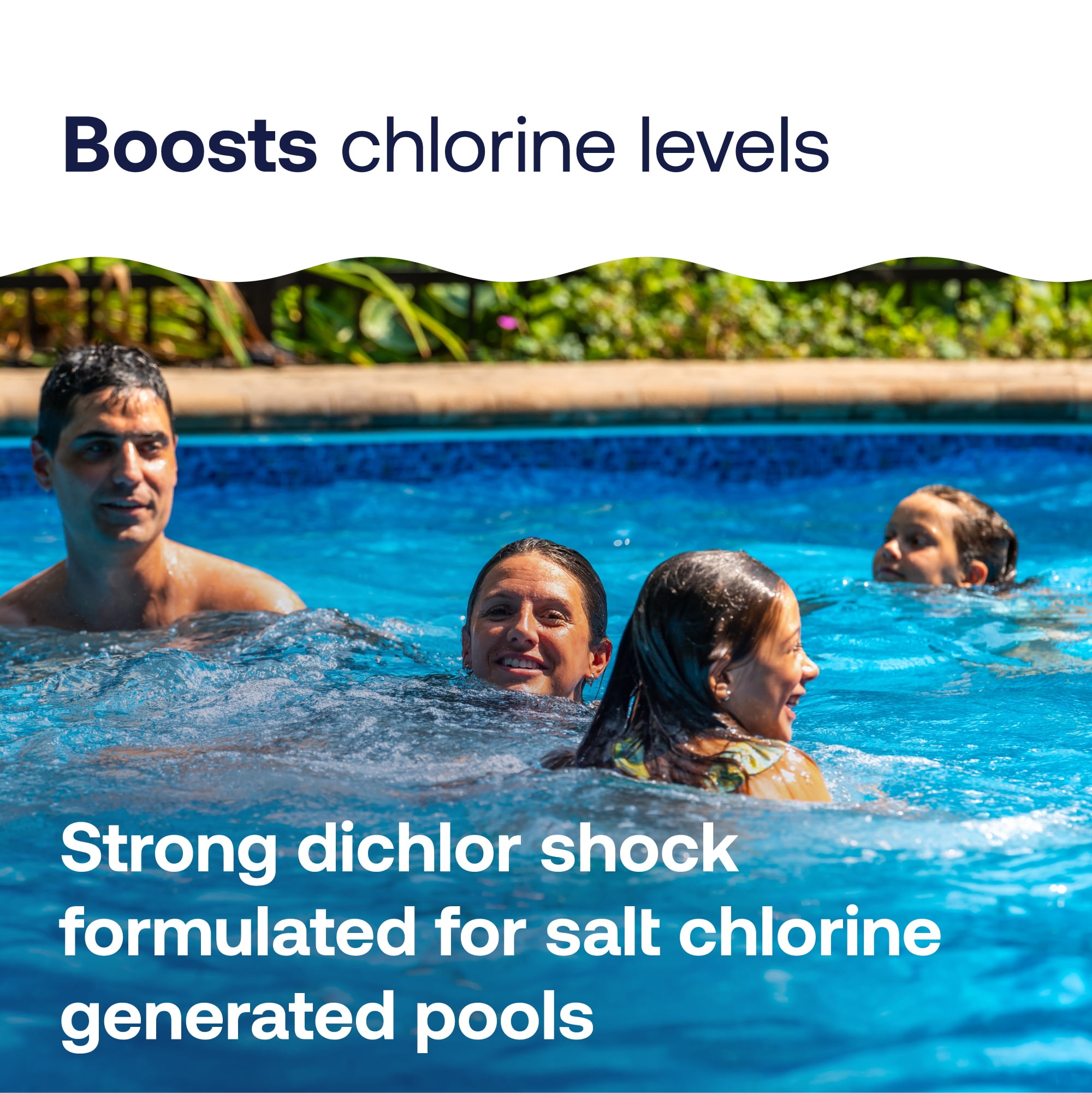 HTH Salt Shock Fast Dissolving Pool Chemical for Chlorine Generators, 3.75 lbs, 5 Pack
