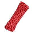 thumbnail image 1 of Uxcell Cuerda de Polipropileno de 3/8 Pulgadas y 100 Pies, Cuerda Utilitaria Trenzada Sólida para Camping, Soga para Bandera, Cuerda de Tender, Exterior, Rojo/Negro/Blanco, 1 of 6