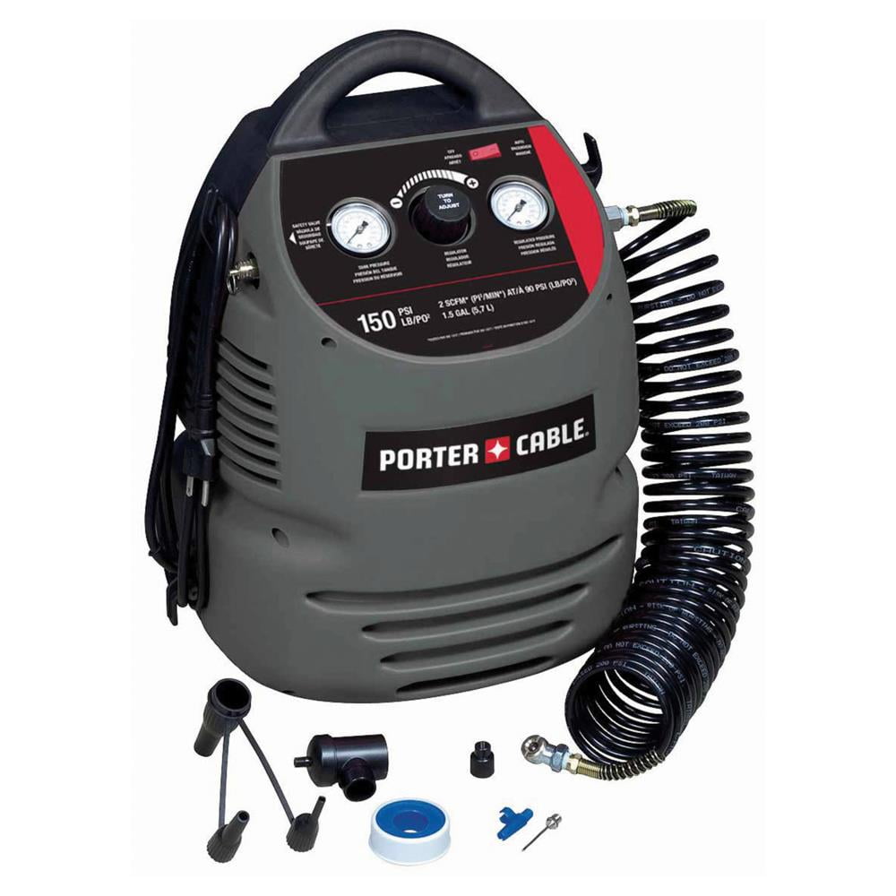 Porter CableCMB15 150 PSI, 1.5 Gallon OilFree Fully Shrouded