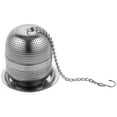 thumbnail image 3 of Teacup Ball Infuser Stainless Steel Filter For Loose Tea Leaf Tea Cup Tea Leaf Strainer with Plate, 3 of 8