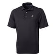 thumbnail image 2 of Men's Cutter & Buck Black Albuquerque Isotopes Virtue Eco Pique Recycled Polo, 2 of 3