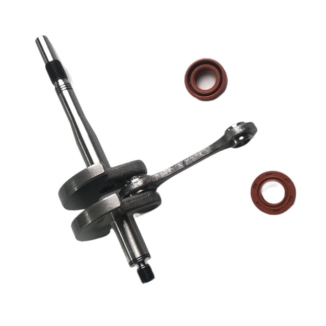 Cigüeñal con sello,Cigüeñal con sello para FS38 FS40 FS45 FS46,FS55 Trimmer 4140 030 0400 Cigüeñal con sello,Tirmer de cadena Reemplace el cigüeñal del parcial con sello,Piezas de