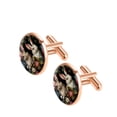 thumbnail image 2 of Rabbit Men's Stainless Steel Cufflink Set for Formal Wear, Made of Stainless Steel, for Weddings and Business Meetings, 2 of 6