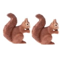 thumbnail image 1 of 2x De Animales De Animales Salvajes Juguete Ciencia Enseñanza Modelo Decoración Para - Ardilla, 1 of 8