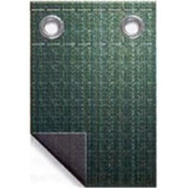 32' Green Rectangular In-Ground Swimming Pool Winter Cover