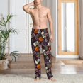 thumbnail image 2 of Hirioo Halloween With Skull for Women's PJ Pajama Pants Sleep Pants Women's Home Trousers with Pockets,S-3XL-X-Large, 2 of 6
