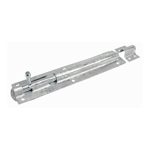 Timco - Straight Tower Bolt - Hot Dipped Galvanised (Size 8" - 1 Each)