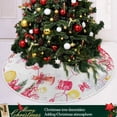 thumbnail image 6 of FMSHPON Green Christmas TreeRed Bow Xmas Christmas Tree Skirt Stand Mat for Holiday Party Decoration Indoor Outdoor 36 inches, 6 of 6