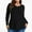 black, variant on DDLUYY Women's Plus Size Tops Crew neck Long Sleeve Shirts Loose Tunic Tops Fall Shirts