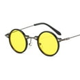 thumbnail image 1 of European and American Retro Steampunk Small Frame Round Personalized Hip Hop Sunglasses, 1 of 5