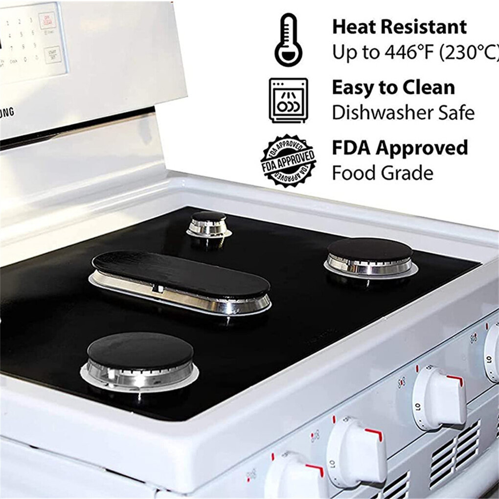 TureClos Stovetop Protector Reusable Washable Splatter-Proof Stove Top Cover  Ovens Guard Household Kitchen Cooking Baking Accessories 