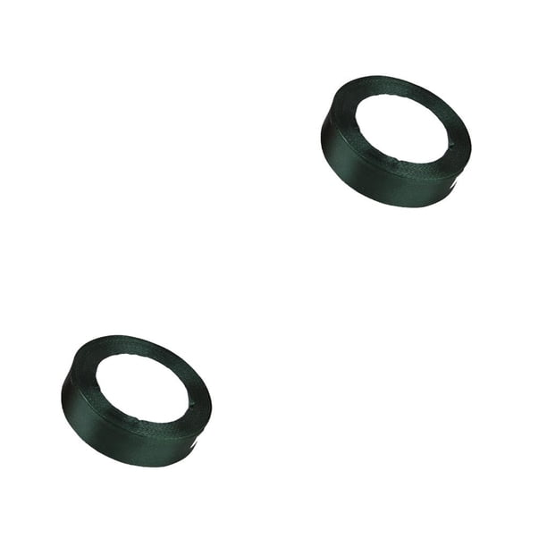 Bearachild Paquete de decoraciones de cinta, suministro de ropa, accesorios para manualidades DIY, cintas de poliéster, adornos, verde, negro, 73 Verde Negro 73 2piezas Bearachild CBP273844
