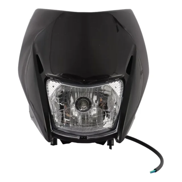 Faro Delantero Completo Para Italika Dm200 Negro Mtc