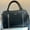 Black, variant on Zadig & Voltaire® Signature Sunny Large Grained Leather Women's Bag with Silver Studs-Khaki