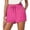 Hot Pink, variant on Women's Shorts, Women's Casual Beach Shorts for Women Comfortable Everyday Wear with Pockets for Resort and Holiday Use Hot Pink L