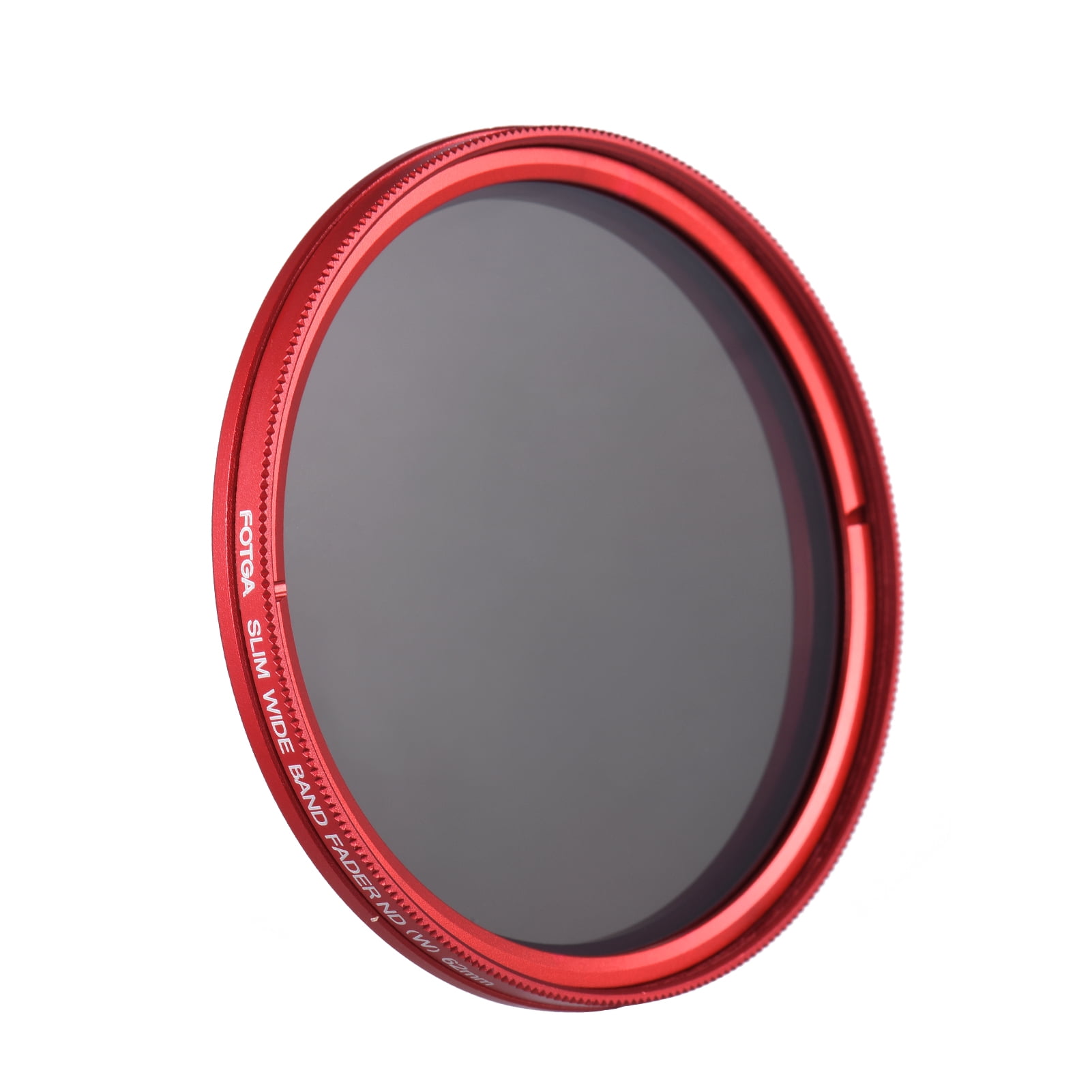 Fotga 82 mm Slim Fader Variable Adjustable ND2 to ND400 ND Neutral Density Filter for DSLR Mirrorless Cameras Lens Red