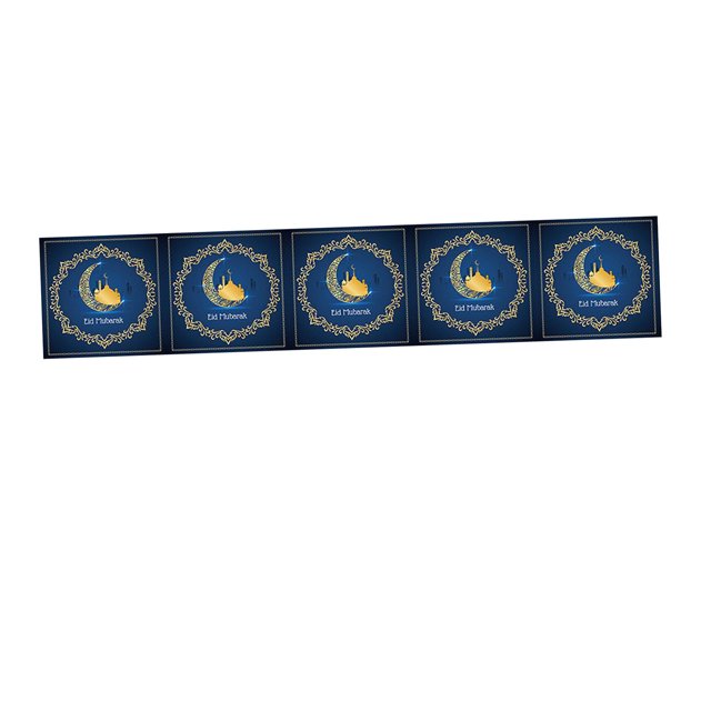 Manteles BLESIY Eid Mubarak Decoración de fiestas rectangulares estilo g