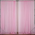 thumbnail image 4 of BalsaCircle 10 feet x 10 feet Sheer Voile Backdrop Drapes Curtains 2 Panels 5x10 feet Party, 4 of 6