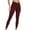 A0262-Wine, variant on QUINDOS High Waist Leggings for Women Tummy Control Butt Lifting Yoga Pants High Waist Workout Compression Pants