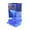 Blue, variant on GQDIN Automatic No Spill Bird Feeder - Transparent Acrylic Parrot Feeder with Anti Spill Design | Mess Free Bird Feeders for Cage or Outdoor Use | Durable and Easy Fill Feeder to Attract Birds