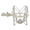 Champagne Silver, variant on NFTIGB Universal Studio Microphone Shock Mount Clip Black Anti Vibration Mic Holder for Live Streaming Recording Broadcasting Podcasting, 3.1 inches / 8 cm Inner Diameter Metal Construction