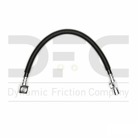 Rear Left Dynamic Friction Company Brake Line Hose 350-47396 For 2003-2013 Chevrolet Express 3500, 2003-2013 GMC Savana 3500, 2009-2010 Chevrolet Express 4500