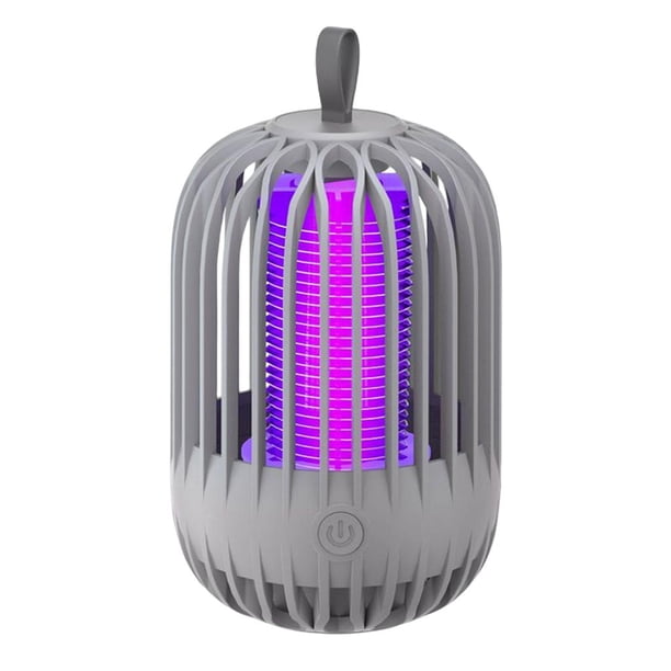 Lamp para de interior para dormitorio Oficina interior y exterior Recargable Gris