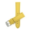 thumbnail image 1 of 22mm Racer, White Stitching, Leather Watch Strap Band, Stainless Steel Buckle, 1 of 7