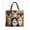 Multicolor F, variant on Premium Quilted Tote Bag for Women – Large Capacity Designer Handbag for Shopping, Travel, and Daily Use with Reinforced Stitching and Foldable Design
