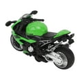 thumbnail image 4 of Kids Motorcycle Toy, Pull Back Alloy Motorcycle Model Toy Develop Coordination  For Collection Green,Blue,White, 4 of 8