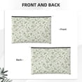 thumbnail image 2 of Kdxio Green Rabbit Makeup Bag Toiletry Bag Canvas Makeup Bags Zipper Cosmetic Pouch Travel Cosmetic Pouch for Women Gifts, 2 of 7