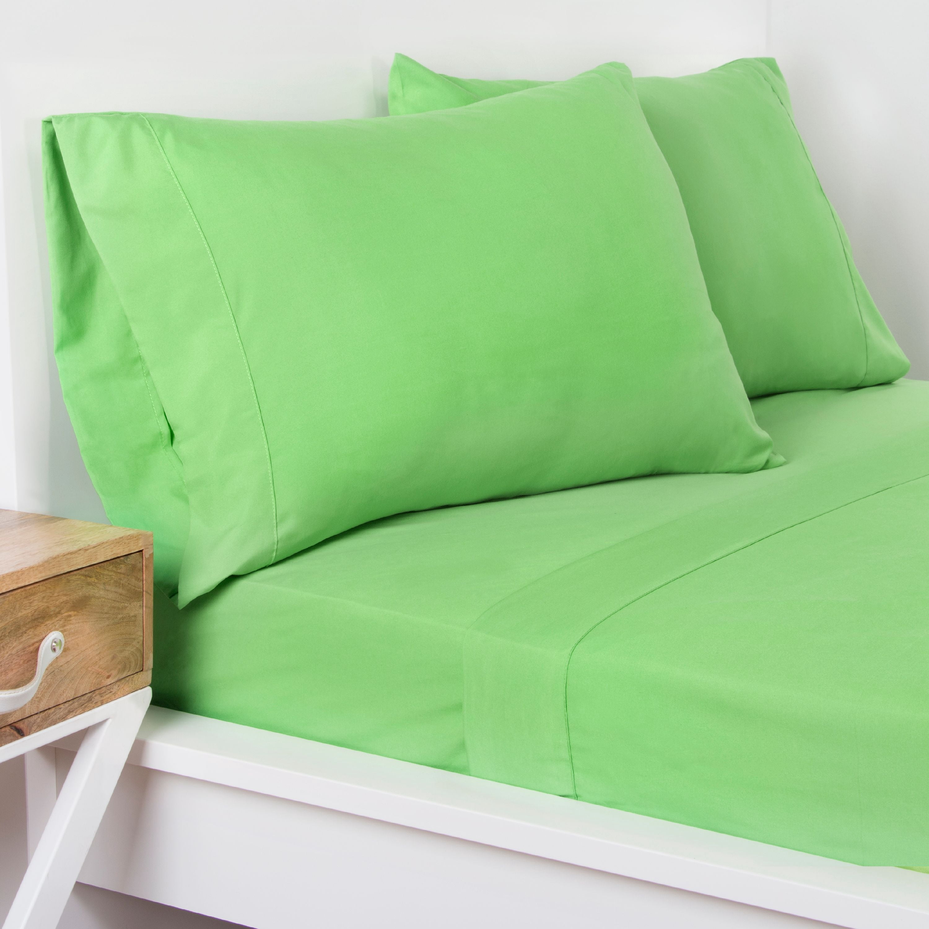 Crayola Jungle Green Queen size Microfiber sheet set
