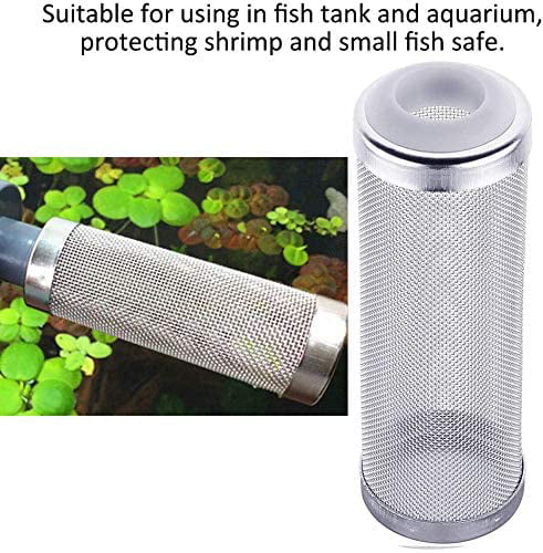 Aquarium Fish Tank Strainer Filter Mesh,Intake Guard Fish Shrimp Safety Protect 