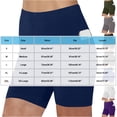 thumbnail image 3 of Fnooota Womens Biker Shorts with Pockets, Stretch Summer High Waisted Running Athletic Yoga Shorts Dark Gray Size S-2XL, 3 of 6