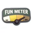 thumbnail image 2 of Andwing Fun Meter PVC Patch 3 Inch x 1.8 Inch Multicam, 2 of 3