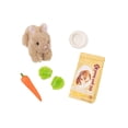 thumbnail image 1 of Set Pet Bunny Our Generation Corbase Cufsdo con comida y cuenco, 1 of 3