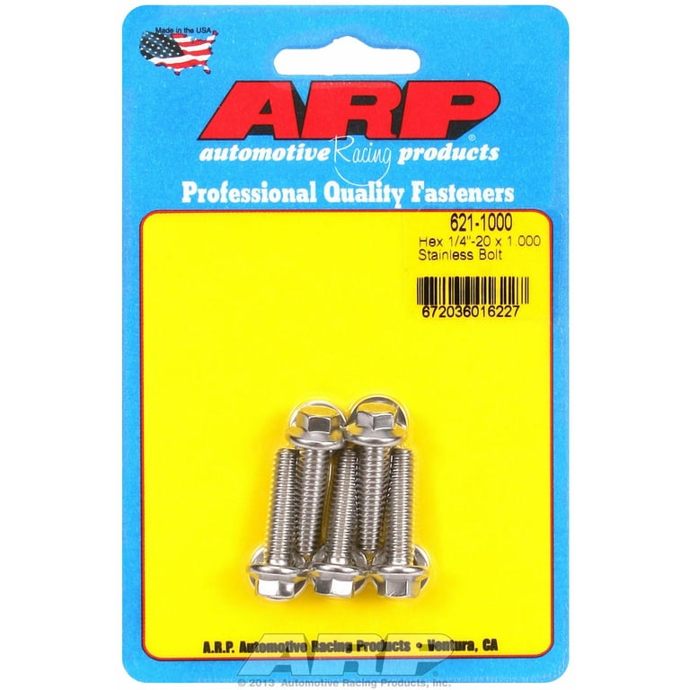 ARP S/S Bolt Kit - 6pt (5) 5/16-18 x 2.750 ARP S/S Bolt Kit - 6pt (5) 5/16-18 x 2.750