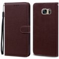 thumbnail image 1 of S7Edge Case For Samsung Galaxy S7 Case Leather Wallet On For Samsung S7 Edge Case Soft Flip Cover For Samsung S7 S 7 Edge Fundas Coffee For Samsung S7 Edge, 1 of 6