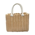 thumbnail image 3 of Cesta de picnic multiusos con asa, ligera, para guardar frutas y artículos diversos, tejida C, 3 of 9