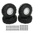 thumbnail image 1 of Uds neumáticos para vehículos todoterreno RC ruedas y neumáticos universales de goma RC de 1,9 pulgadas para vehículos todoterreno RC coche de escalada, 1 of 8