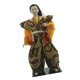 thumbnail image 4 of Muñeca Samurái Japonesa Artesanía Muñeca coración Oficina en hogar Regalos D CUTICAT Muñeca japonesa de samurai, 4 of 7