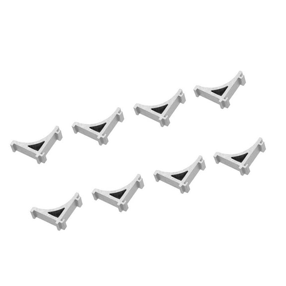MLINS  8 Pcs Freezer Hook Refrigerator Shelf Supports Brace Miss