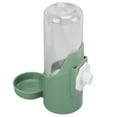 thumbnail image 3 of Dispensador de agua para perros de 450 ml, botella de agua de alimentación automática para mascotas a prueba de fugas para gatos, perros, conejos, verde, 3 of 8