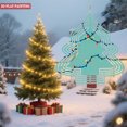 thumbnail image 3 of Stylish Metal Christmas Tree Wind Spinner - Colorful Lights Design for Garden & Yard Decor - Festive Holiday Decoration, 3 of 7