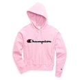 thumbnail image 1 of Champion Life Chandail à Capuchon en Molleton Inversé pour Femmes, TP, Script Rose Bonbon, 1 of 1