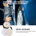 thumbnail image 3 of 1 Set Buffing Wheel Drill Buffer Attachment Car Buffer And Polisher Attachment, 3 of 6