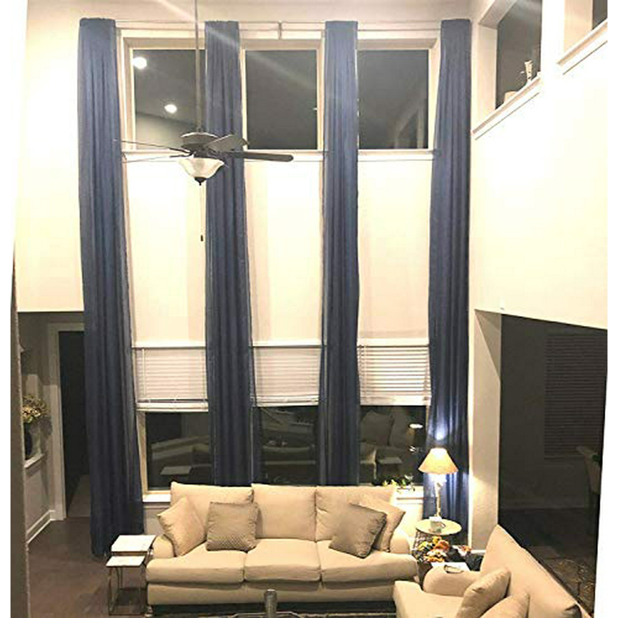 High Ceiling Window Curtains Shelly Lighting