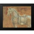 thumbnail image 2 of Wyatt Jr., Norman 24x19 Black Modern Framed Museum Art Print Titled - Tang Horse II, 2 of 5