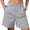 Gray, variant on Hueook Golf Shorts Plus Size Bermuda Shorts ladies Summer Suit Pants Casual Shorts with Pockets Five Quarter Pants Pink 4X